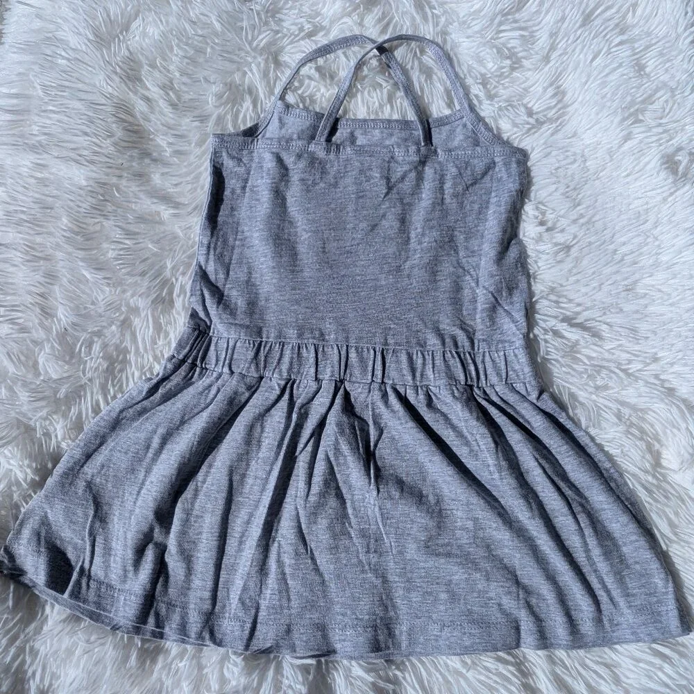 Grey Minnie Mouse Summer Dress – Girls Casual Disney Outfit 3T, 4T ,5T 7/8 - Picture 5 of 5